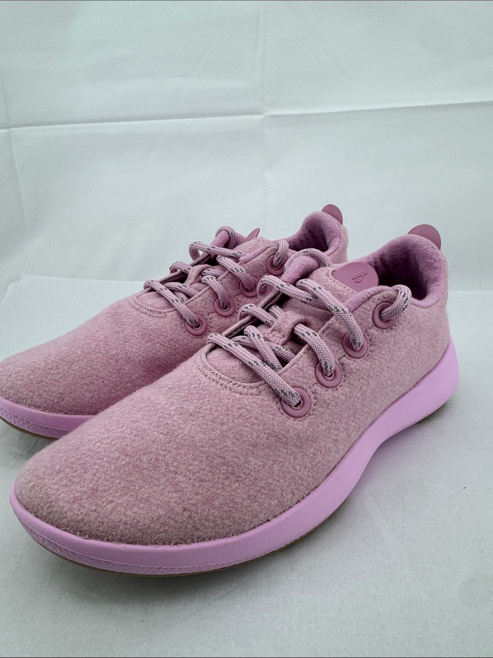 Allbirds Womens WRM Wool Runner Mizzle Pink Athletic Sneakers Tennis Shoes, sz 9
